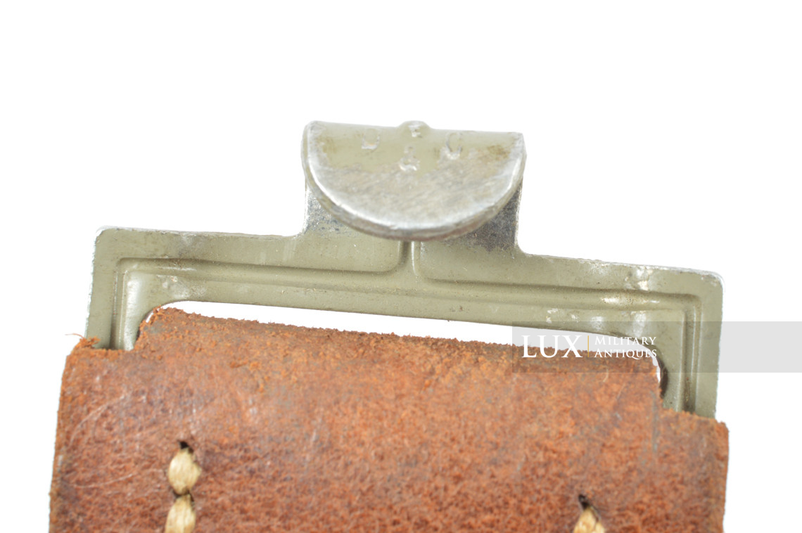 Cuir de ceinturon allemand précoce en cuir brun, « 1938 » - photo 9