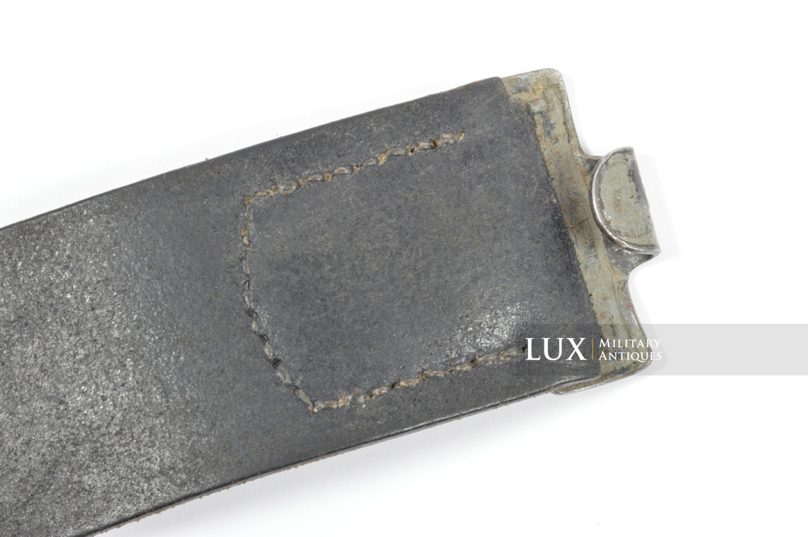 Cuir de ceinturon Heer / Waffen-SS fin de guerre, « 1943 » - photo 7