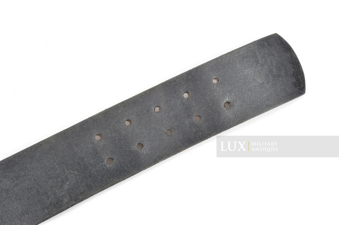 Cuir de ceinturon Heer / Waffen-SS fin de guerre, « 1943 » - photo 10