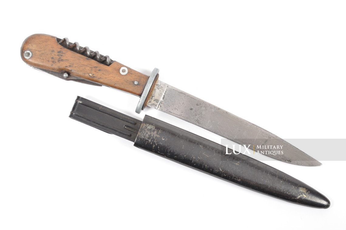Rare couteau de combat allemand Heer / Waffen-SS multi-outils, « PUMA » - photo 7