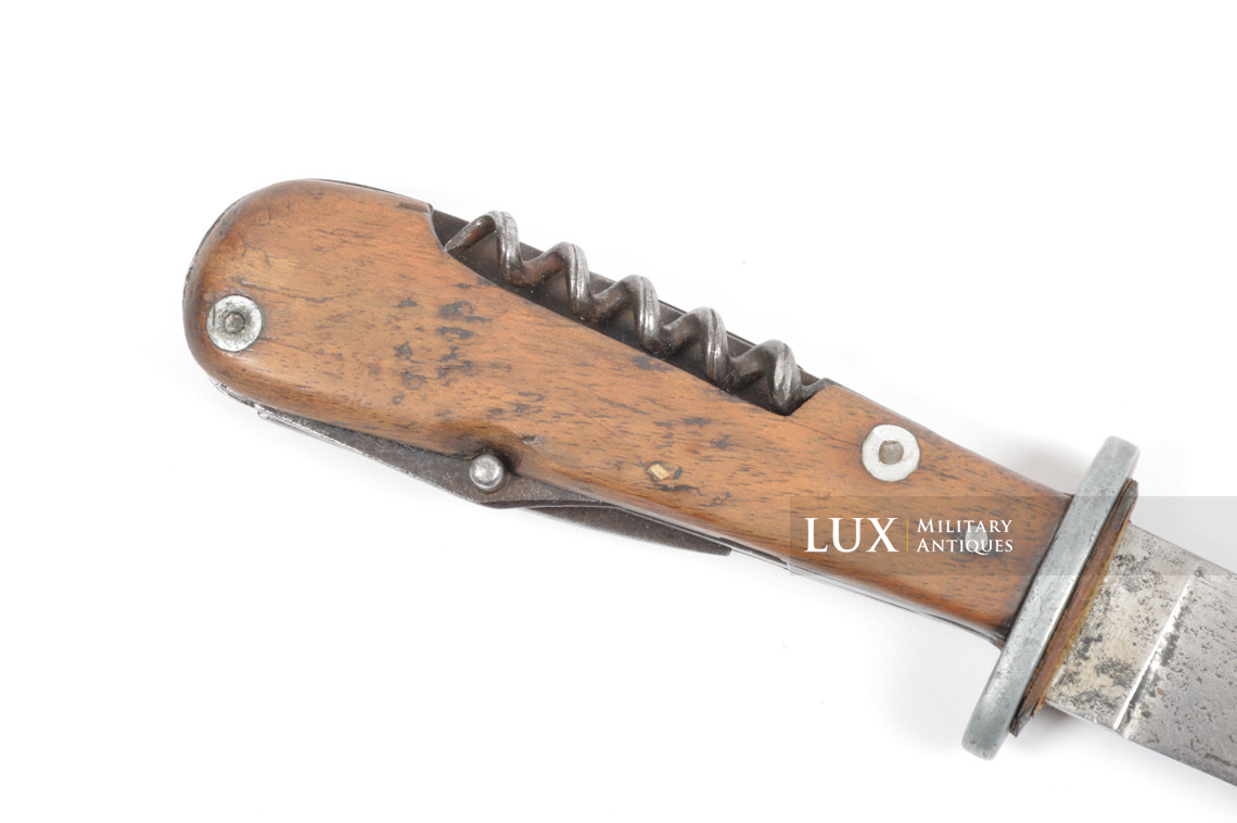 Rare couteau de combat allemand Heer / Waffen-SS multi-outils, « PUMA » - photo 11