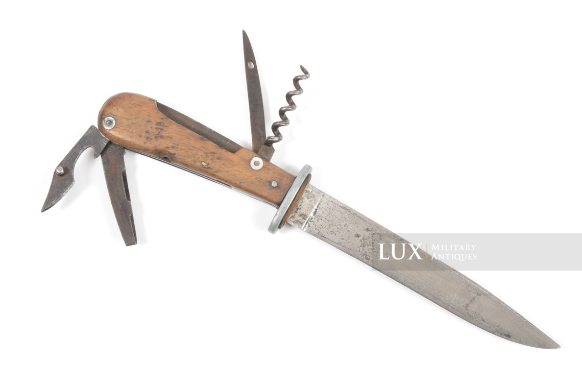 Rare couteau de combat allemand Heer / Waffen-SS multi-outils, « PUMA » - photo 20