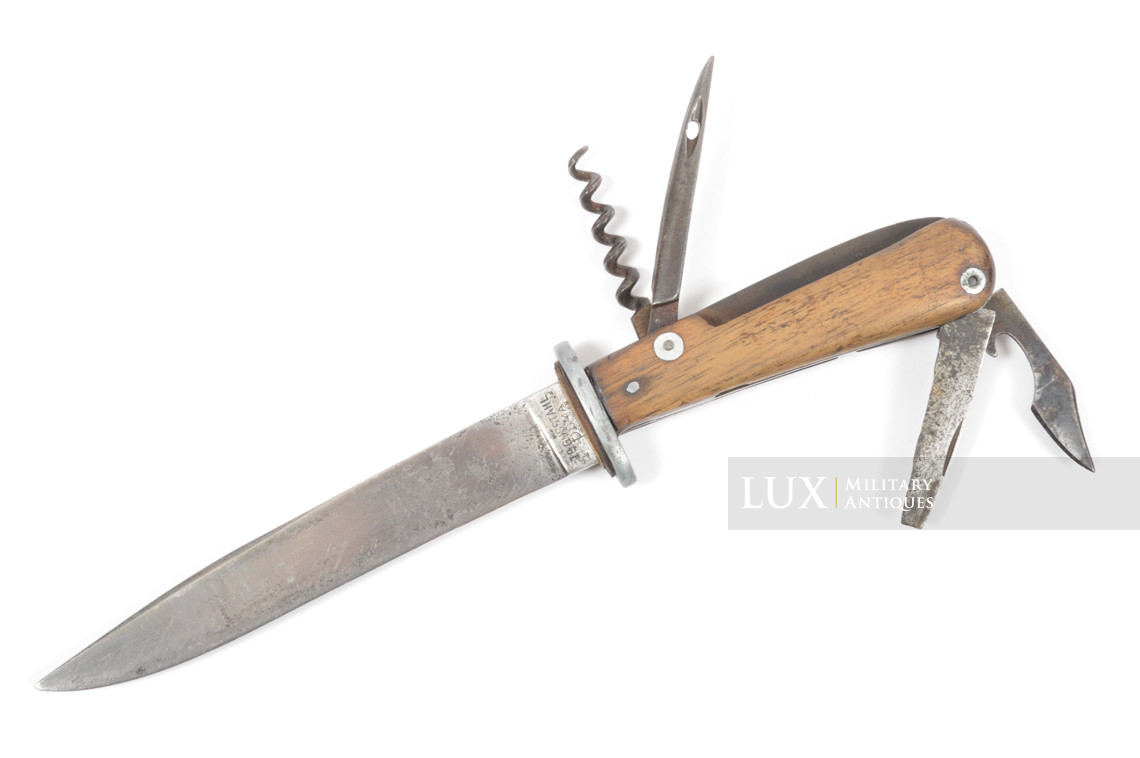 Rare couteau de combat allemand Heer / Waffen-SS multi-outils, « PUMA » - photo 21