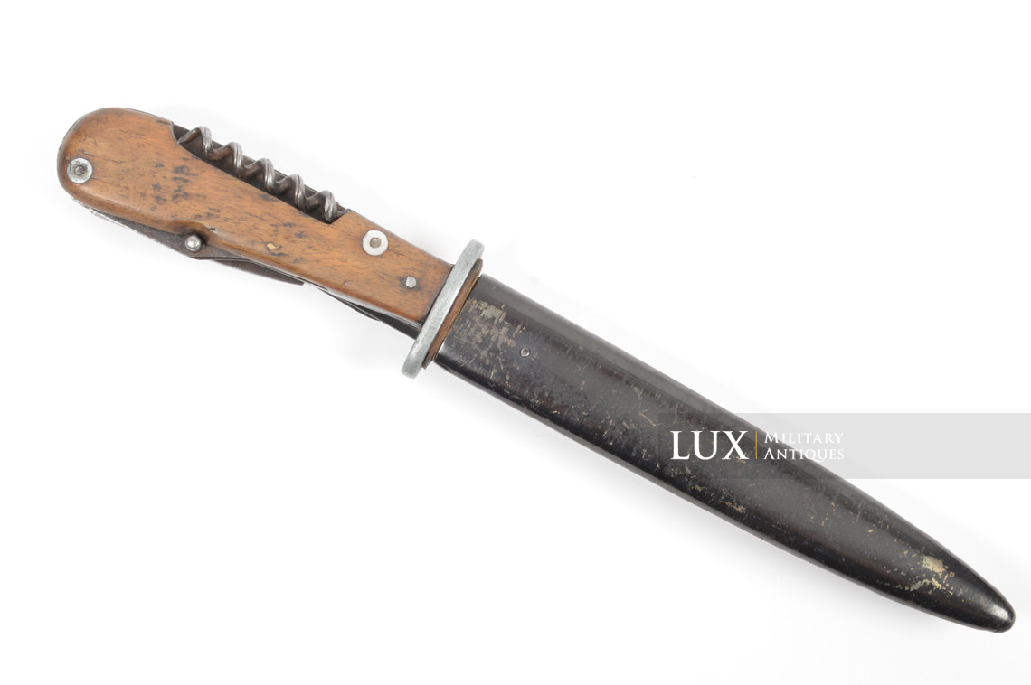 Rare couteau de combat allemand Heer / Waffen-SS multi-outils, « PUMA » - photo 8