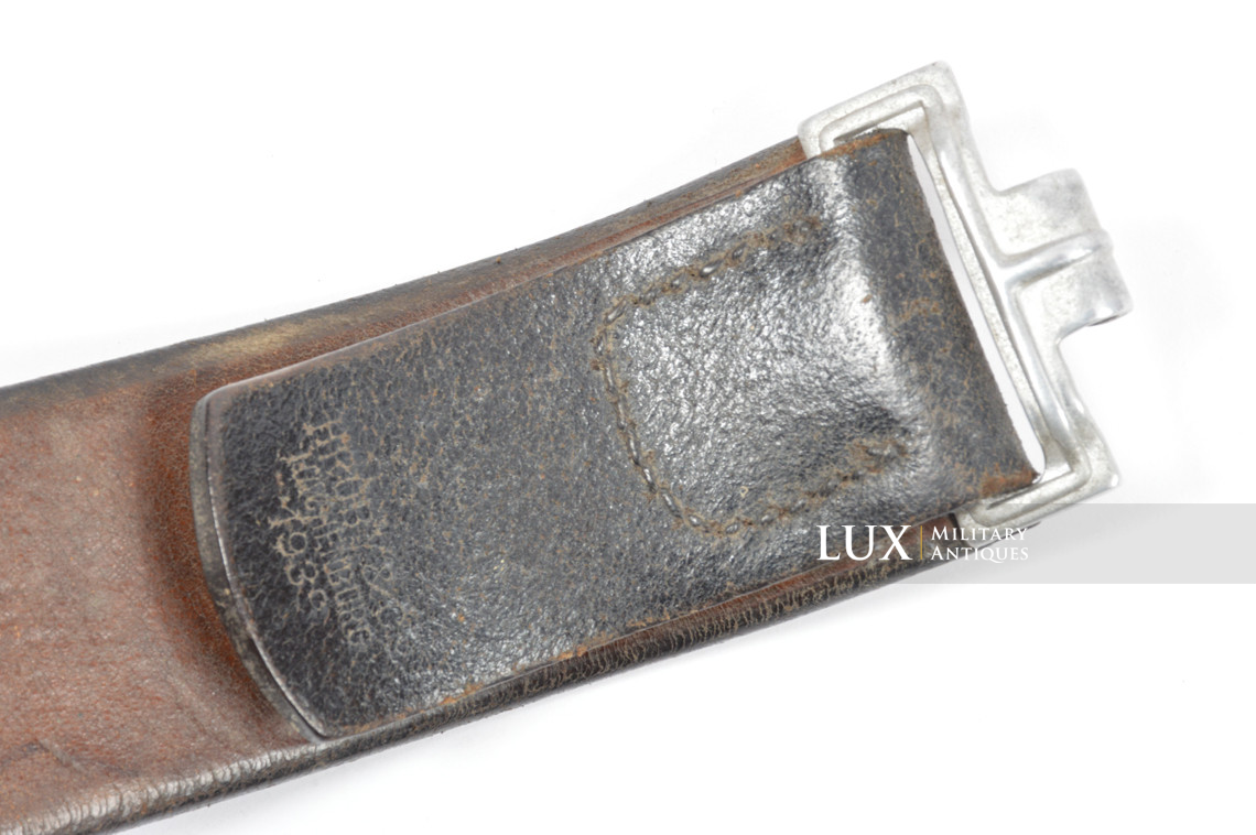Cuir de ceinturon allemand précoce, « 1938 » - photo 8