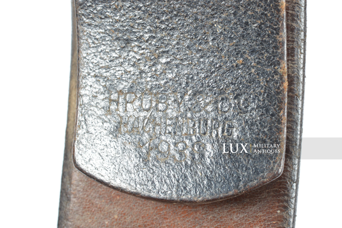 Cuir de ceinturon allemand précoce, « 1938 » - photo 9