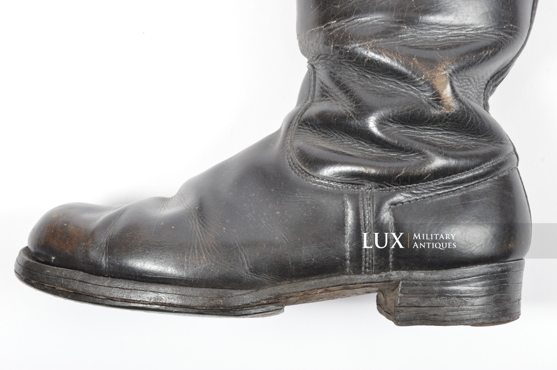Waffen-SS officer issued boot found in the Ardennes, « VA 104/38 SS » - photo 8