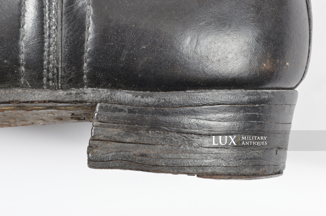 Waffen-SS officer issued boot found in the Ardennes, « VA 104/38 SS » - photo 9