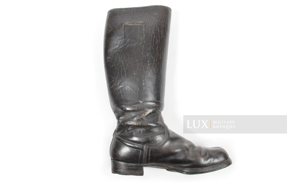 Waffen-SS officer issued boot found in the Ardennes, « VA 104/38 SS » - photo 11