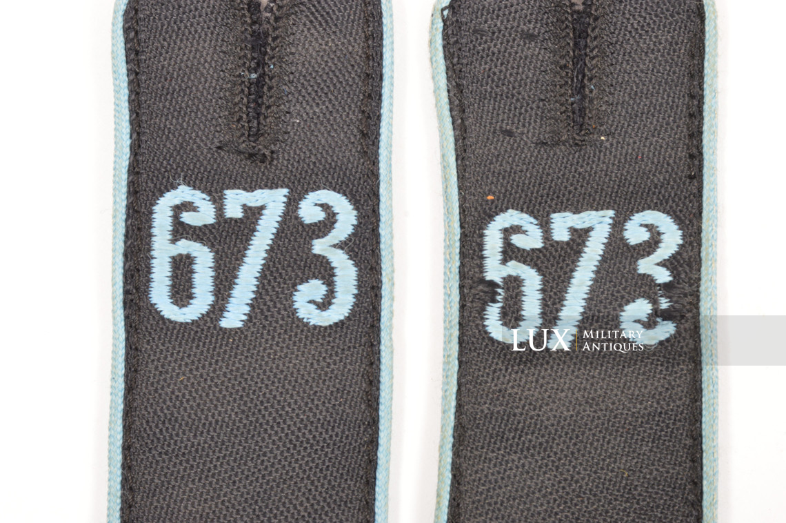 Rare Flieger Hitlerjugend shoulderboards, bann 673 « Eupen / Belgium » - photo 8