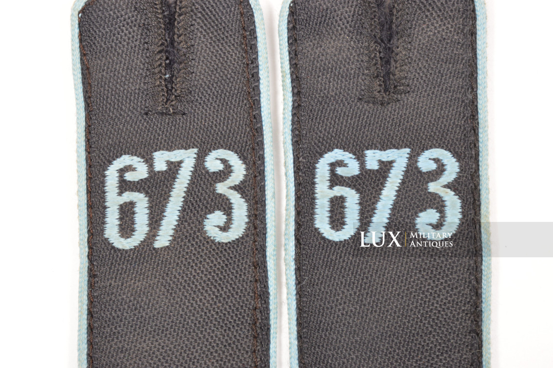 Rare Flieger Hitlerjugend shoulderboards, bann 673 « Eupen / Belgium » - photo 8