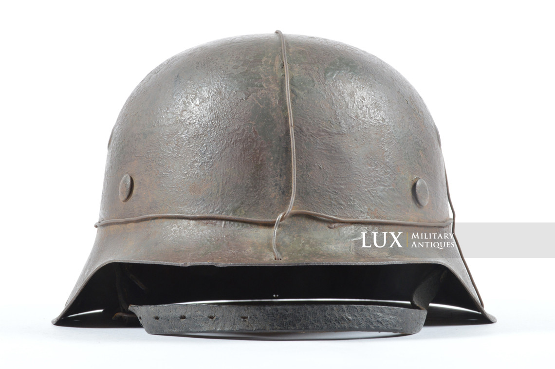 Casque M42 Heer camouflé deux tons avec fil de fer - photo 9