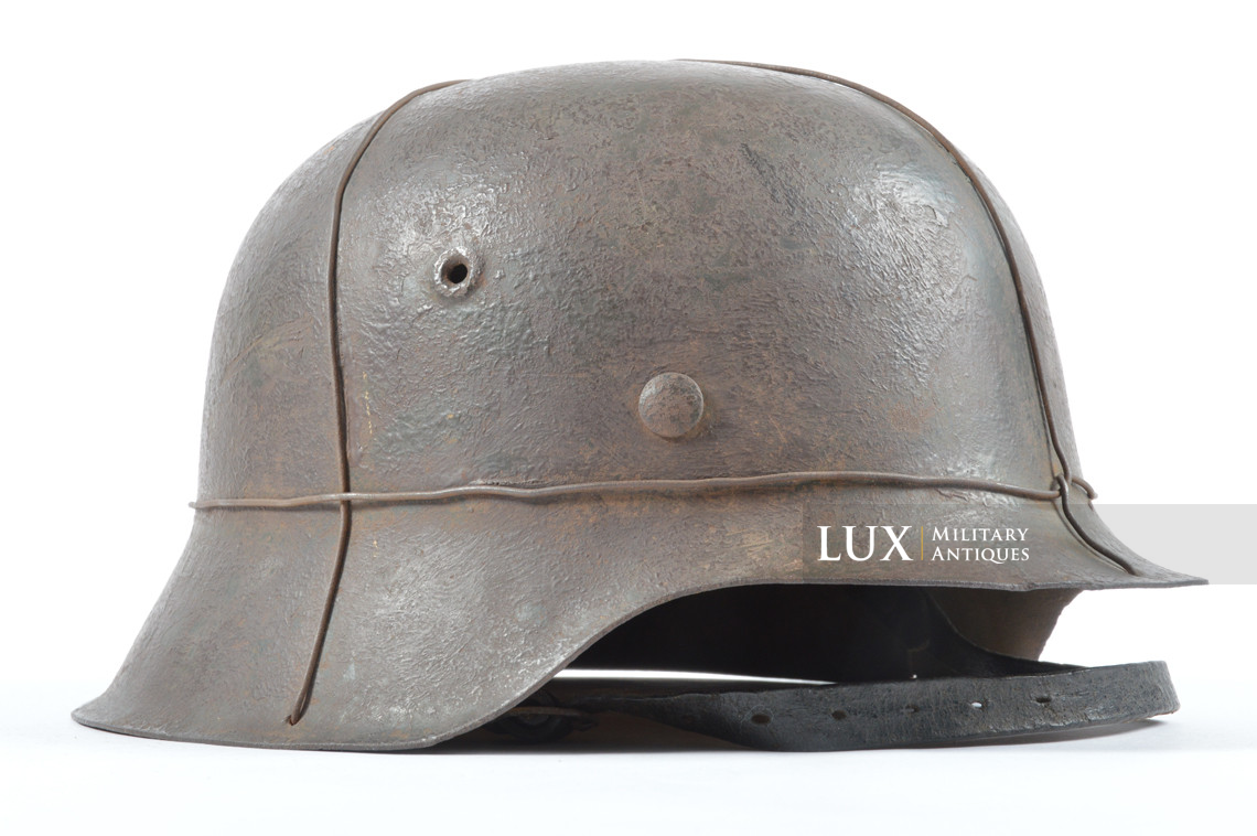 Casque M42 Heer camouflé deux tons avec fil de fer - photo 10
