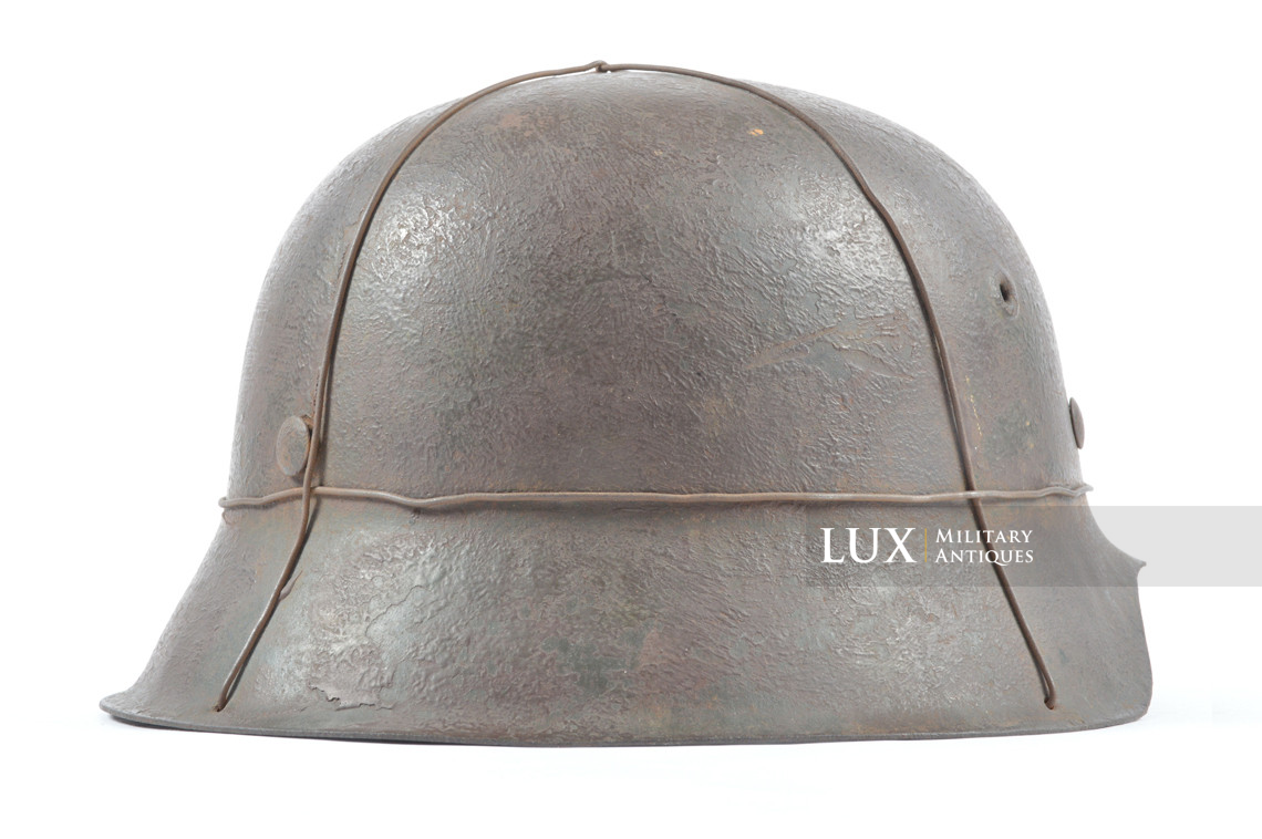 Casque M42 Heer camouflé deux tons avec fil de fer - photo 12