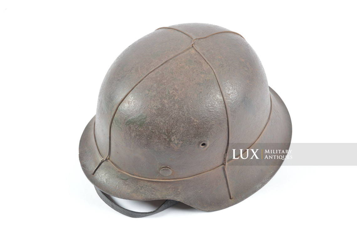 Casque M42 Heer camouflé deux tons avec fil de fer - photo 15