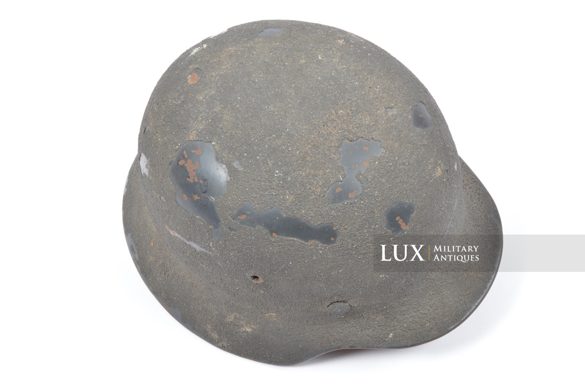 Casque M35 Luftwaffe camouflé / texturé sable, nominatif « Uffz. KIELMANN » - photo 17