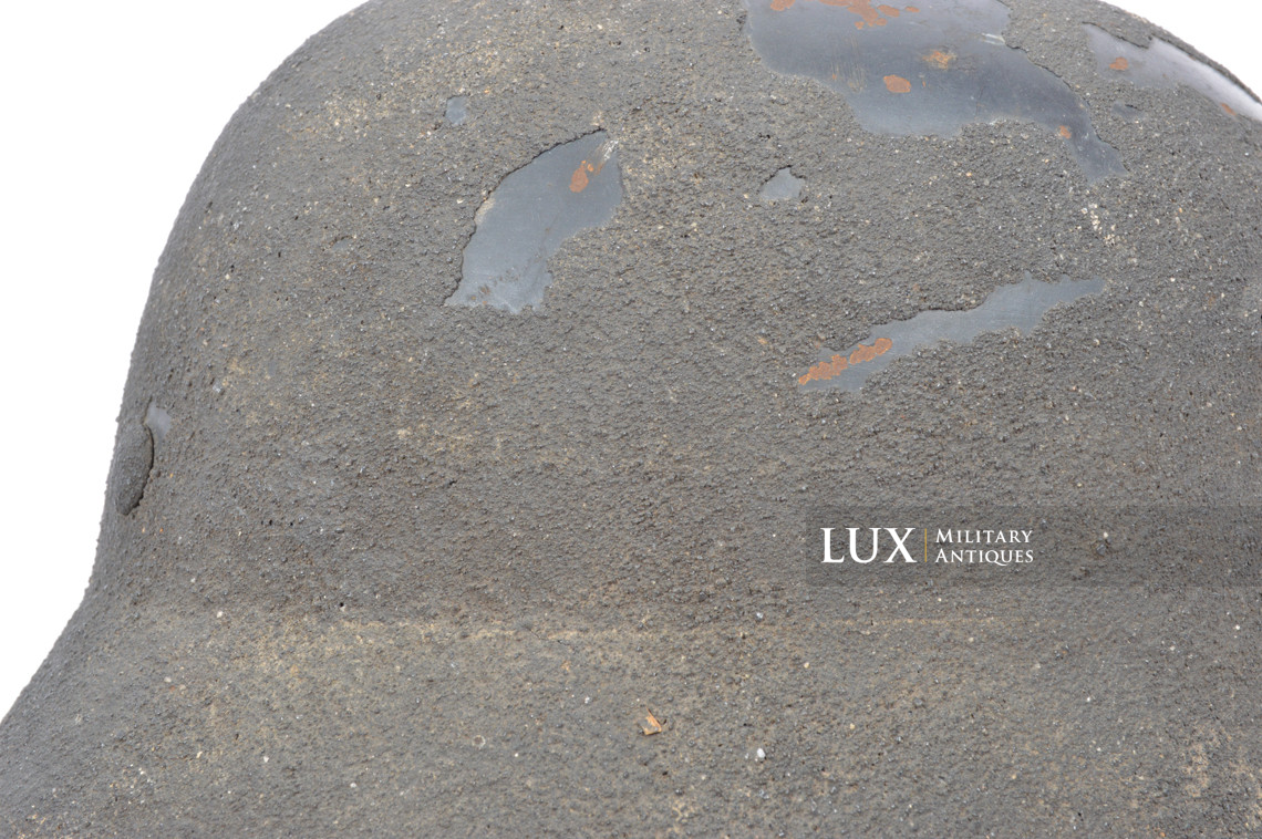 Casque M35 Luftwaffe camouflé / texturé sable, nominatif « Uffz. KIELMANN » - photo 25