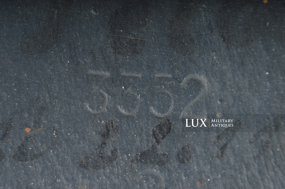 Casque M35 Luftwaffe camouflé / texturé sable, nominatif « Uffz. KIELMANN » - photo 39
