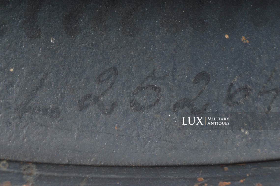 Casque M35 Luftwaffe camouflé / texturé sable, nominatif « Uffz. KIELMANN » - photo 49