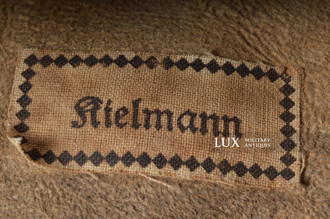 Casque M35 Luftwaffe camouflé / texturé sable, nominatif « Uffz. KIELMANN » - photo 52