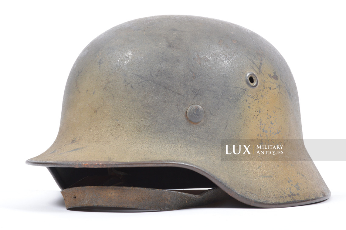 Casque M40 Luftwaffe camouflé sable, « Q64 » - photo 8