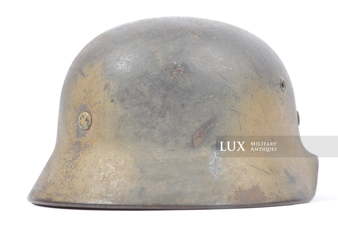 Casque M40 Luftwaffe camouflé sable, « Q64 » - photo 12