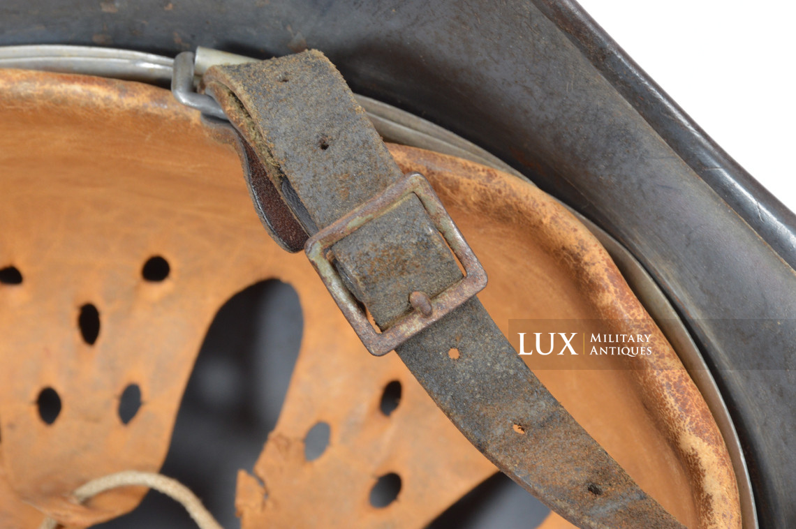 Casque M40 Luftwaffe camouflé sable, « Q64 » - photo 38