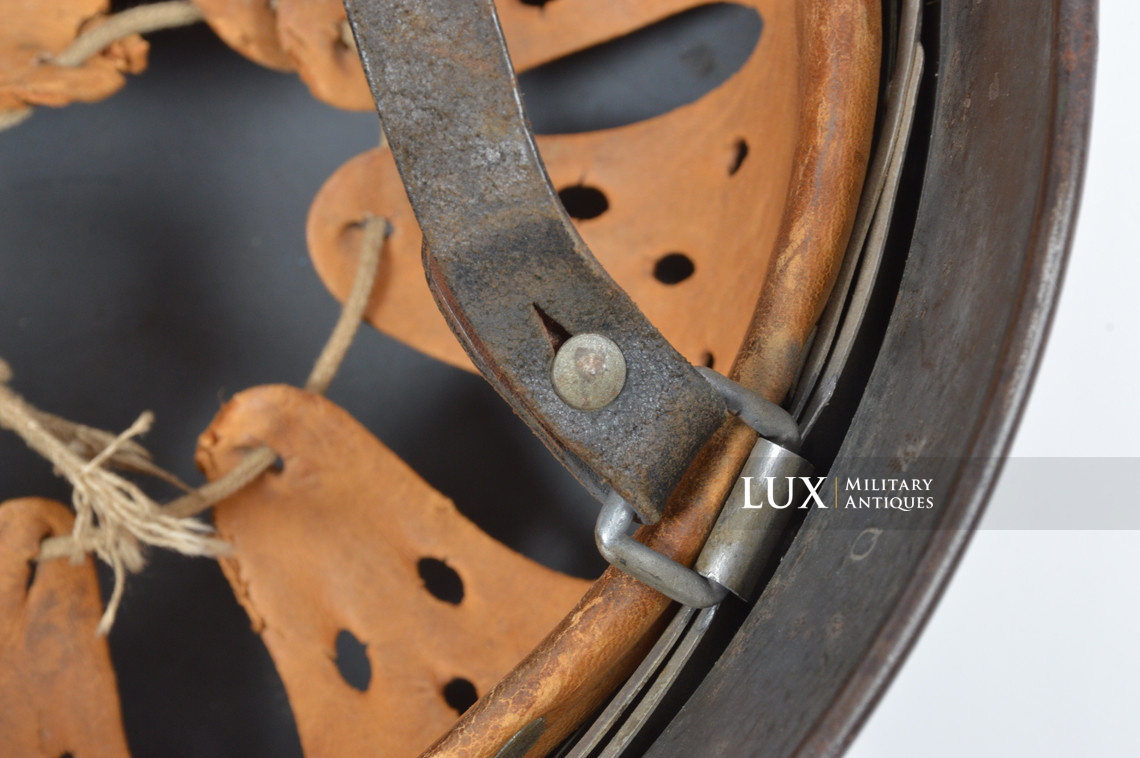 Casque M40 Luftwaffe camouflé sable, « Q64 » - photo 39