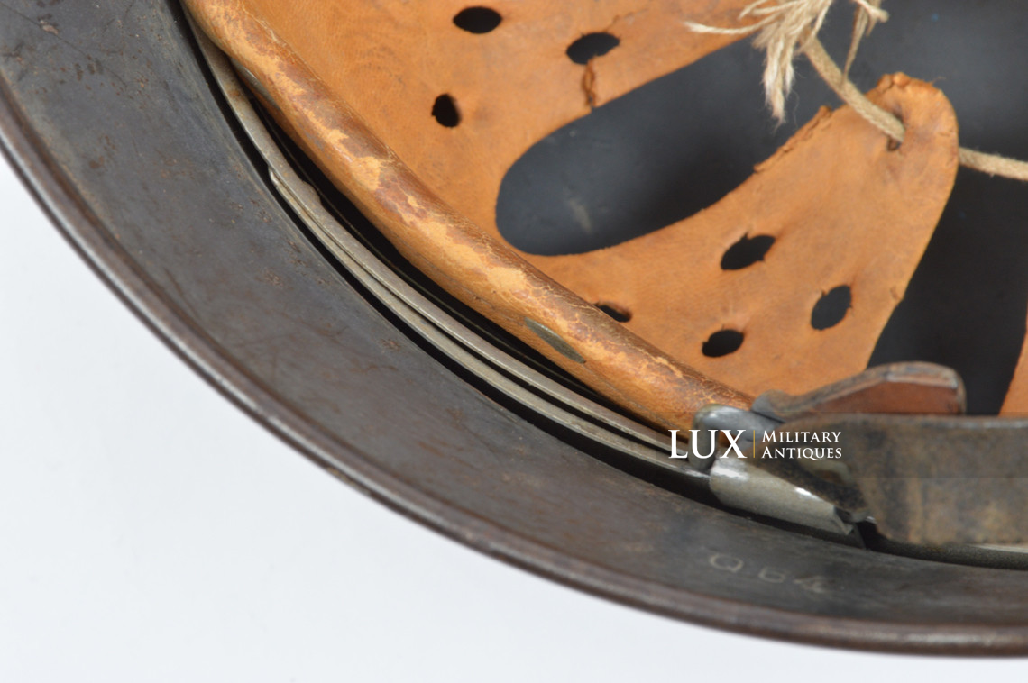 Casque M40 Luftwaffe camouflé sable, « Q64 » - photo 43