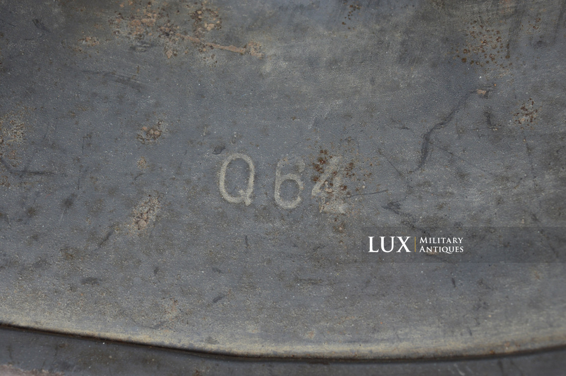 Casque M40 Luftwaffe camouflé sable, « Q64 » - photo 36