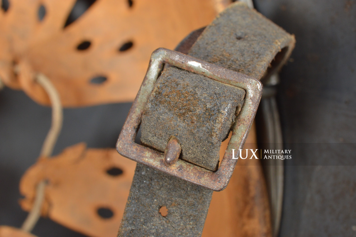 Casque M40 Luftwaffe camouflé sable, « Q64 » - photo 44