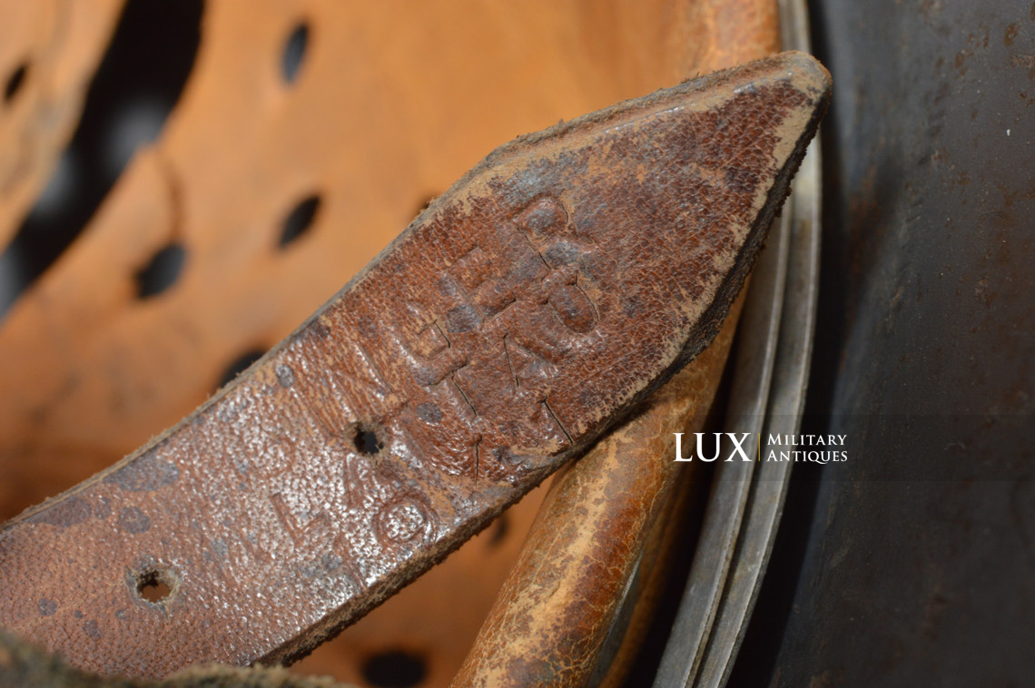 Casque M40 Luftwaffe camouflé sable, « Q64 » - photo 47