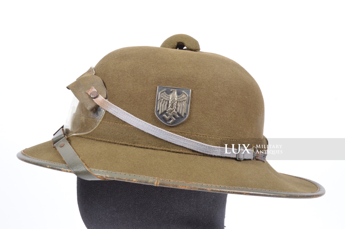 German Heer DAK pith helmet, « 1942 » - photo 12