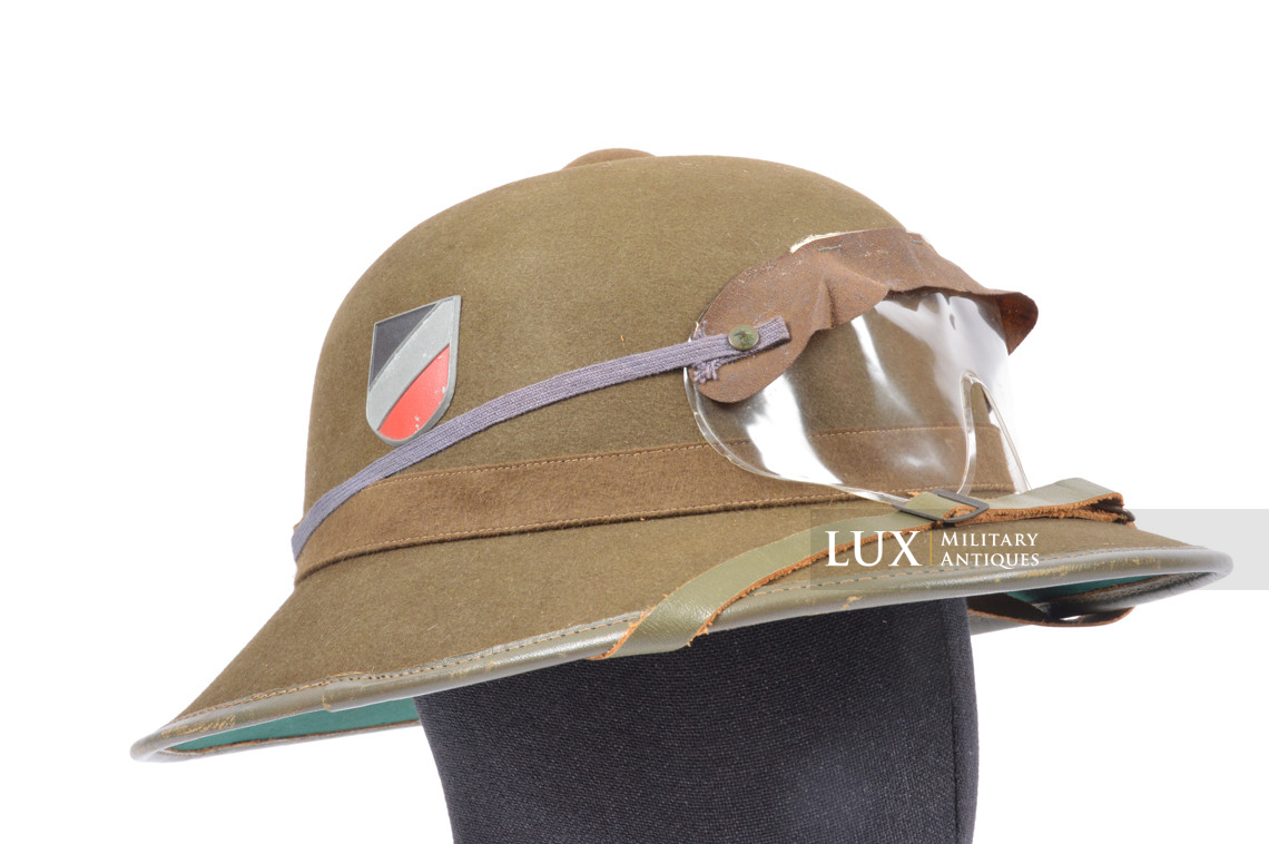 Unissued German Heer DAK pith helmet, « 1942 » - photo 8