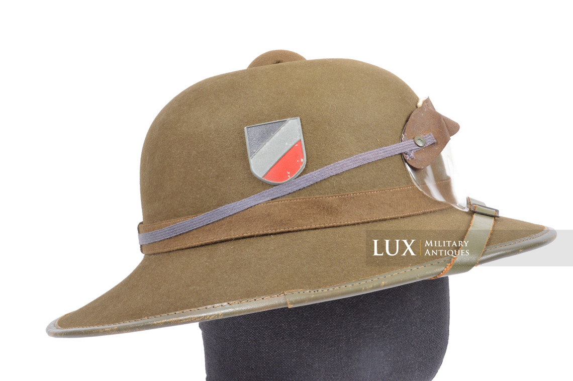Unissued German Heer DAK pith helmet, « 1942 » - photo 9