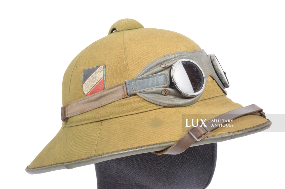 German tropical issue pith helmet, « first pattern » - photo 8