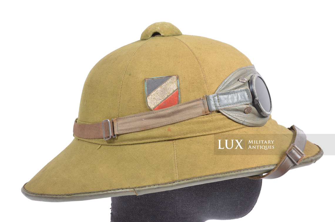 German tropical issue pith helmet, « first pattern » - photo 9