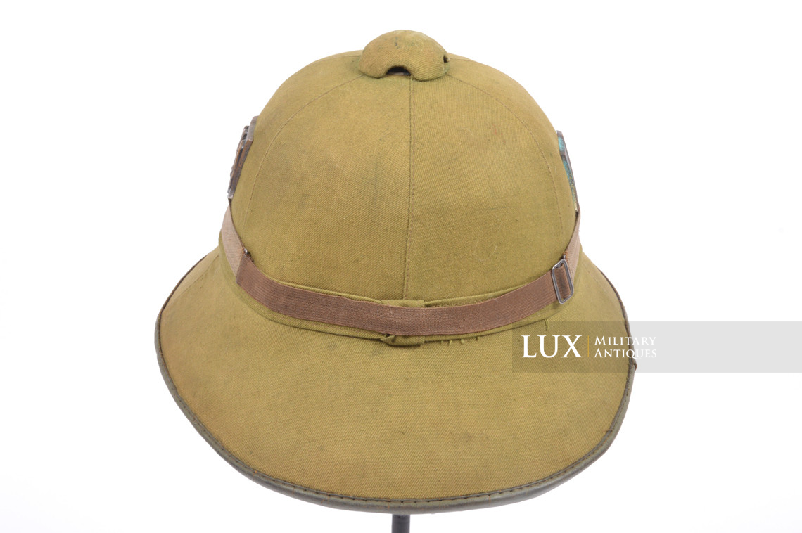 German tropical issue pith helmet, « first pattern » - photo 13