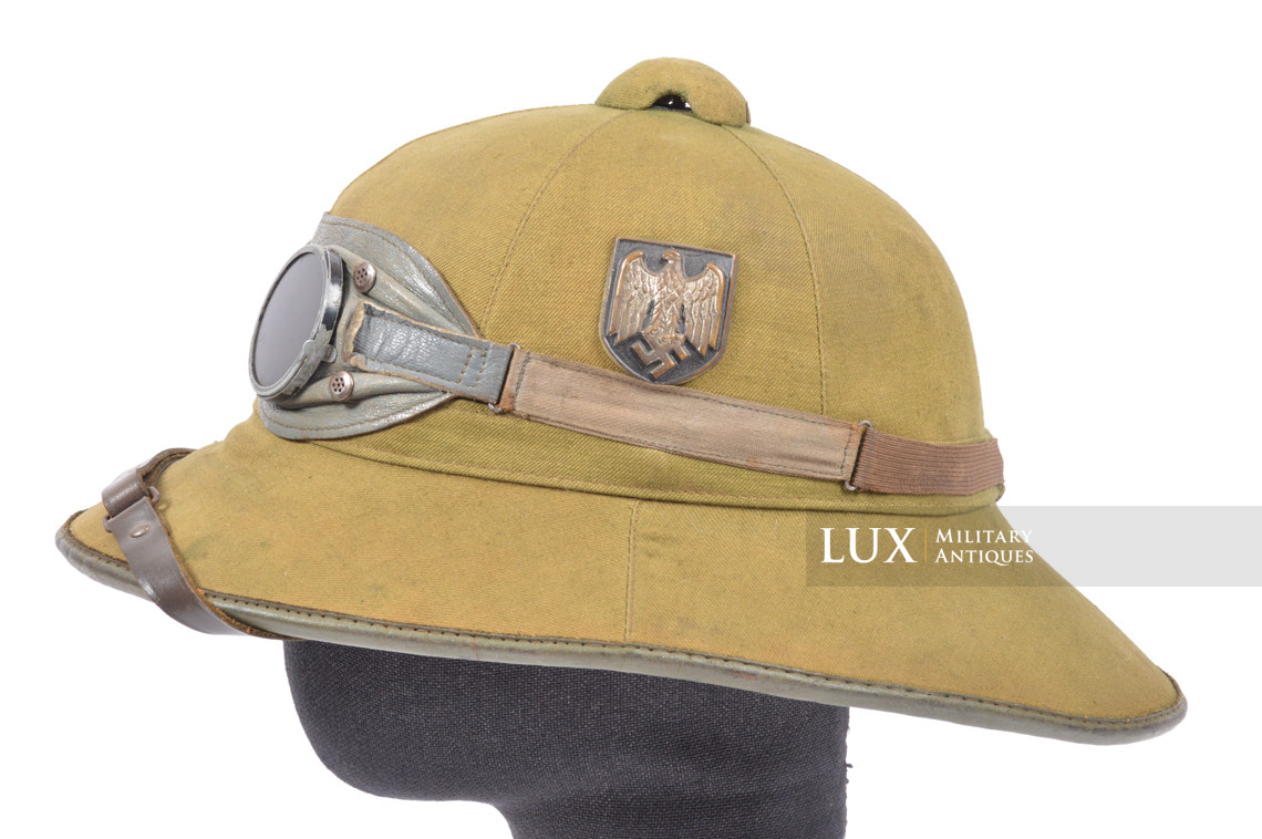 German tropical issue pith helmet, « first pattern » - photo 14