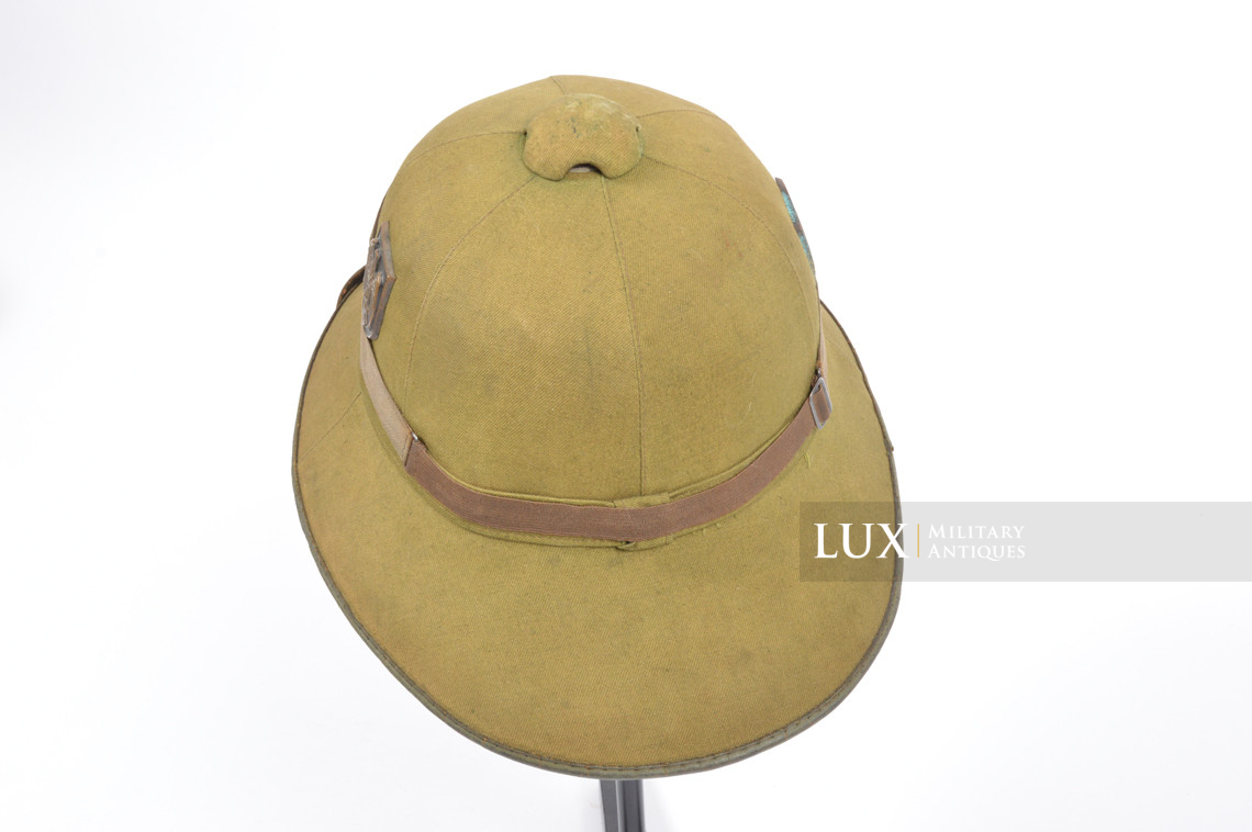 German tropical issue pith helmet, « first pattern » - photo 20