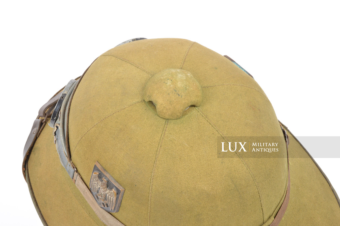 German tropical issue pith helmet, « first pattern » - photo 21