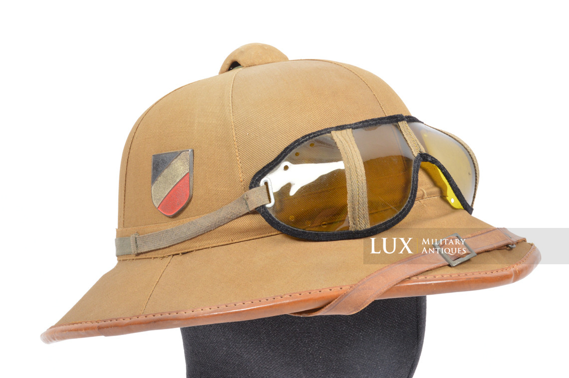 German Luftwaffe DAK pith helmet, « 1943 » - photo 9