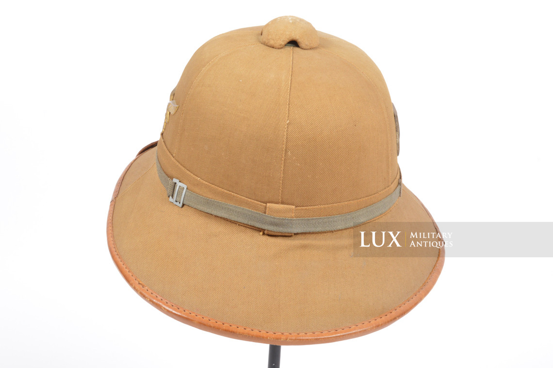 German Luftwaffe DAK pith helmet, « 1943 » - photo 12