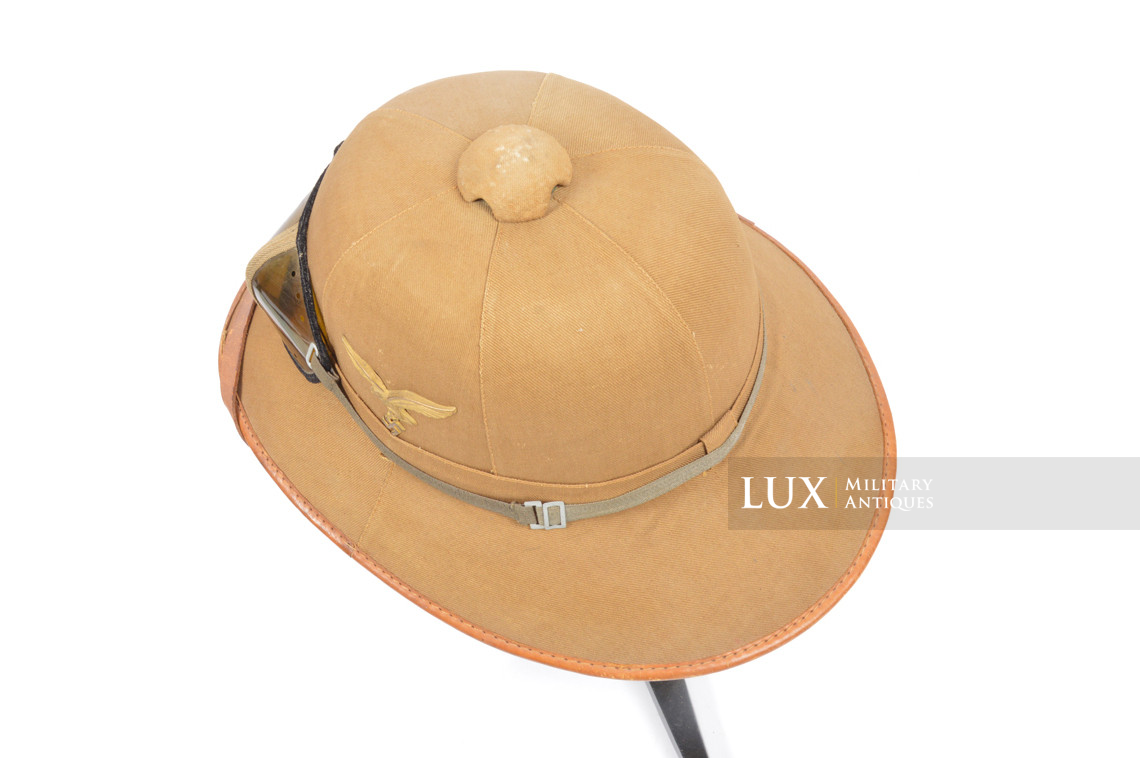 German Luftwaffe DAK pith helmet, « 1943 » - photo 13