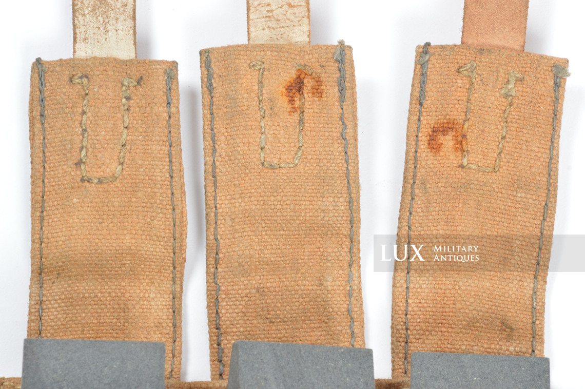 Very rare pair of late war MP38u40 pouches, « hjg 1944 » - photo 23