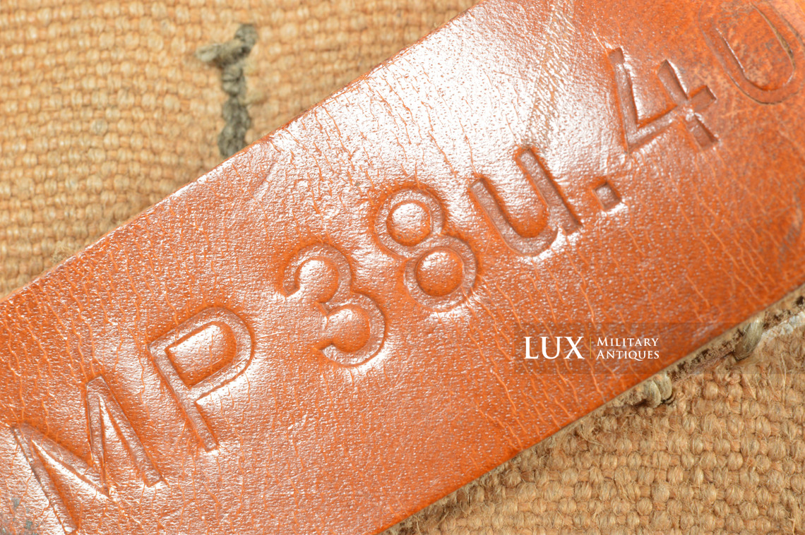 Very rare pair of late war MP38u40 pouches, « hjg 1944 » - photo 15