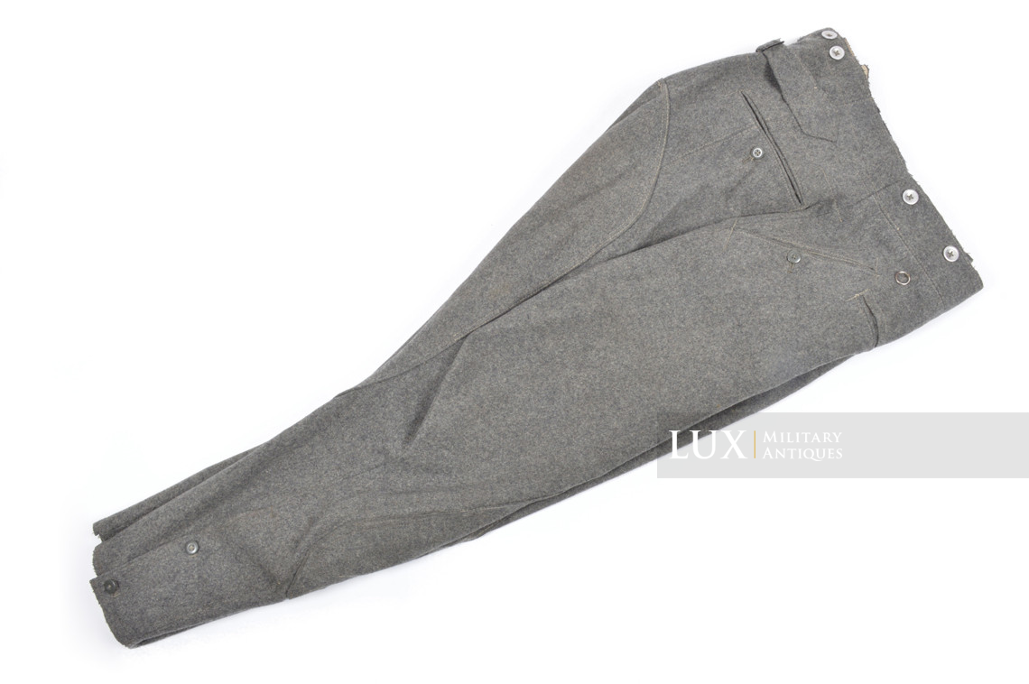 Pantalon culotte de cheval Heer précoce gris pierre, « 1940 » - photo 9