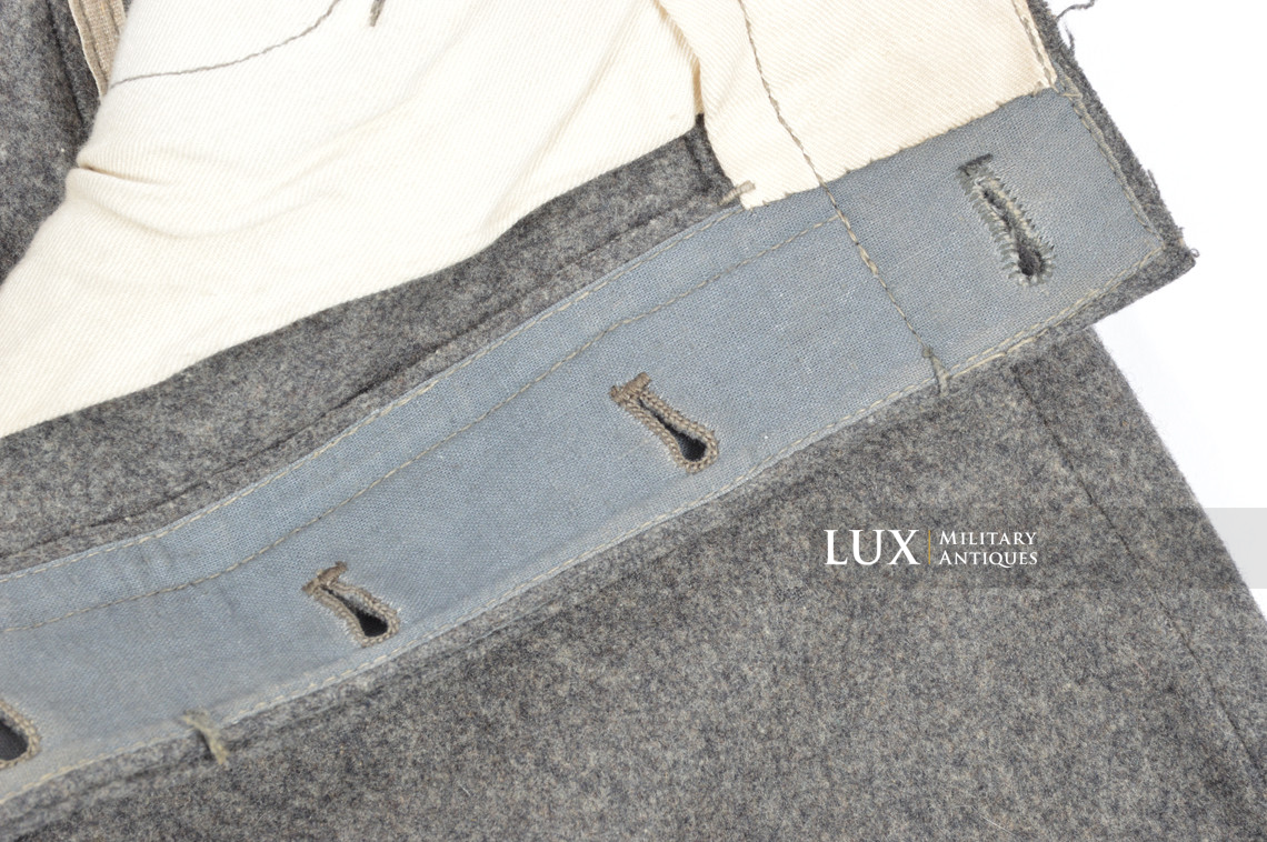 Pantalon culotte de cheval Heer précoce gris pierre, « 1940 » - photo 19