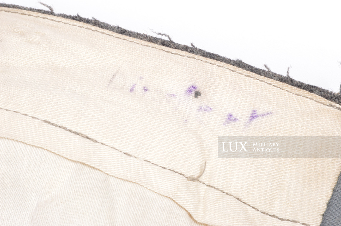 Pantalon culotte de cheval Heer précoce gris pierre, « 1940 » - photo 20