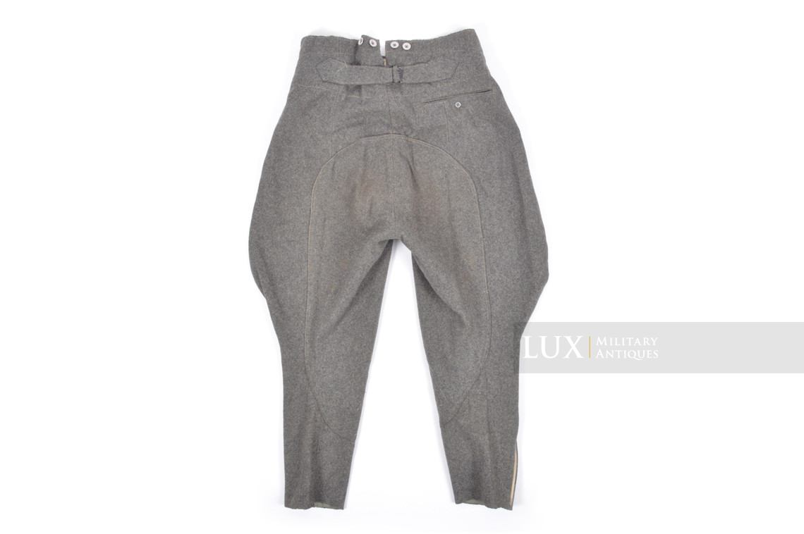 Pantalon culotte de cheval Heer précoce gris pierre, « 1940 » - photo 23